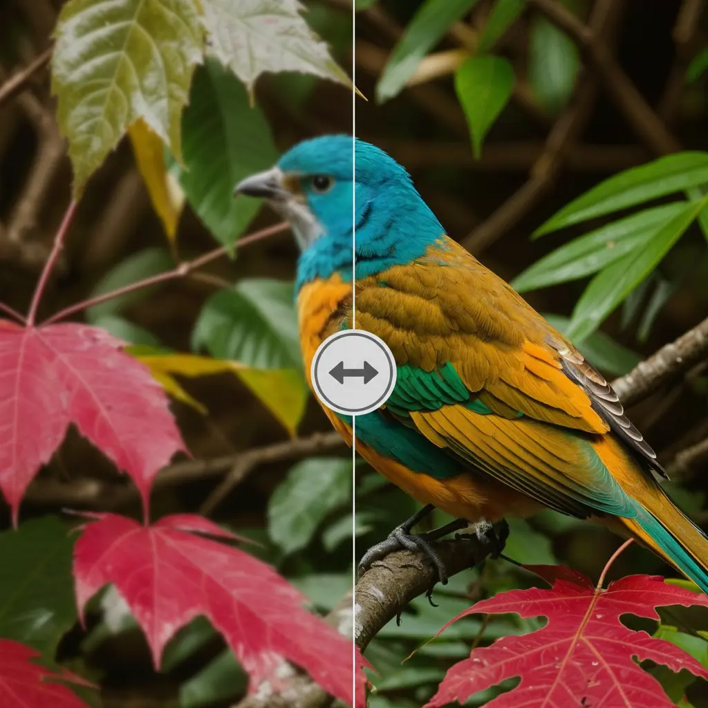 Nature Photography Image Upscale